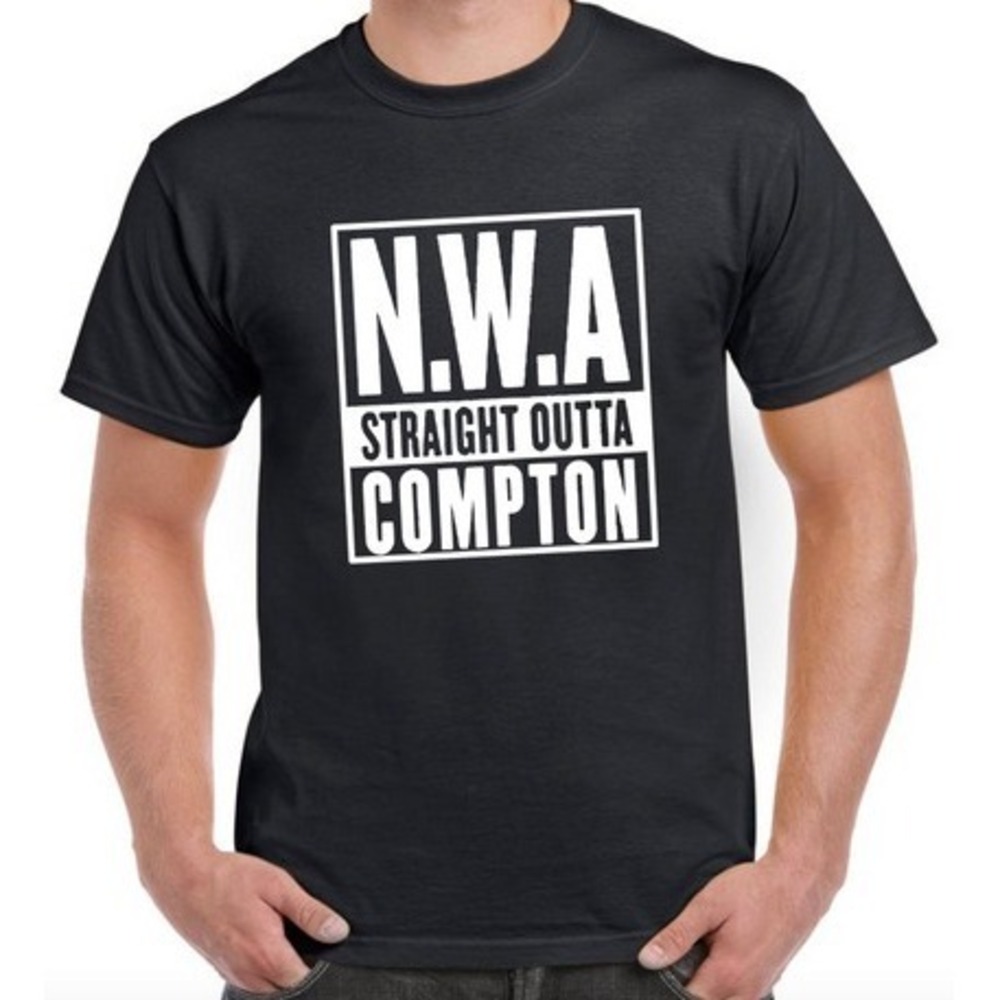 T-shirt NWA, STRAIGHT OUTTA COMPTON